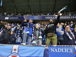 Slovan fanúšikovia liga majstrov