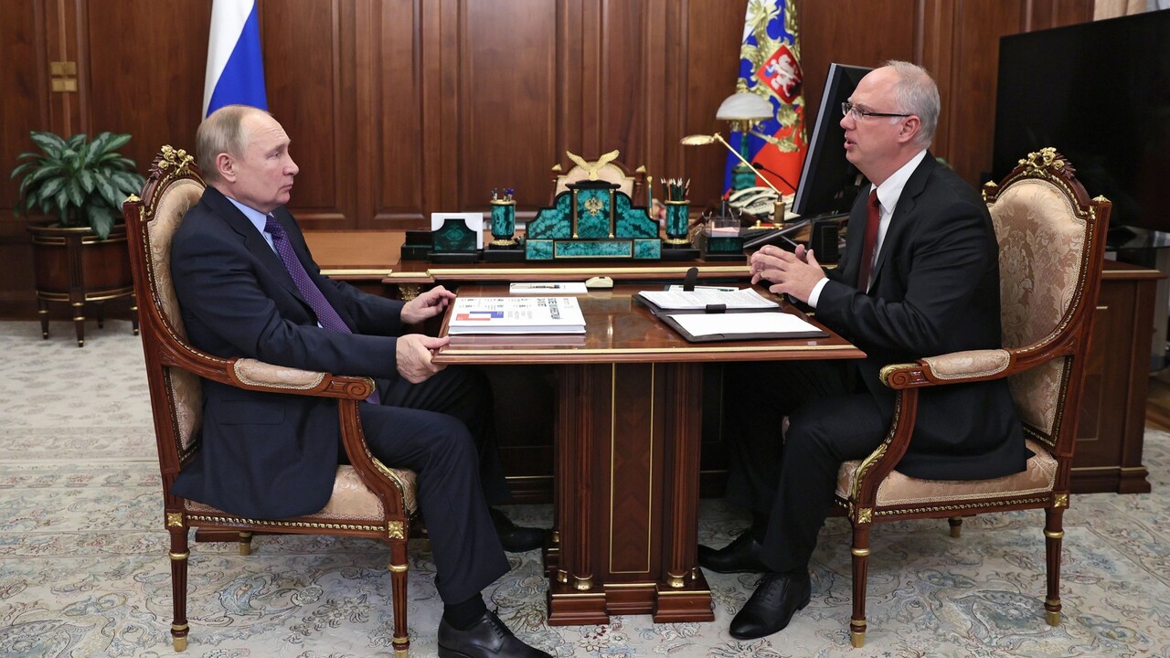 Kirill Dmitrijev a Vladimir Putin