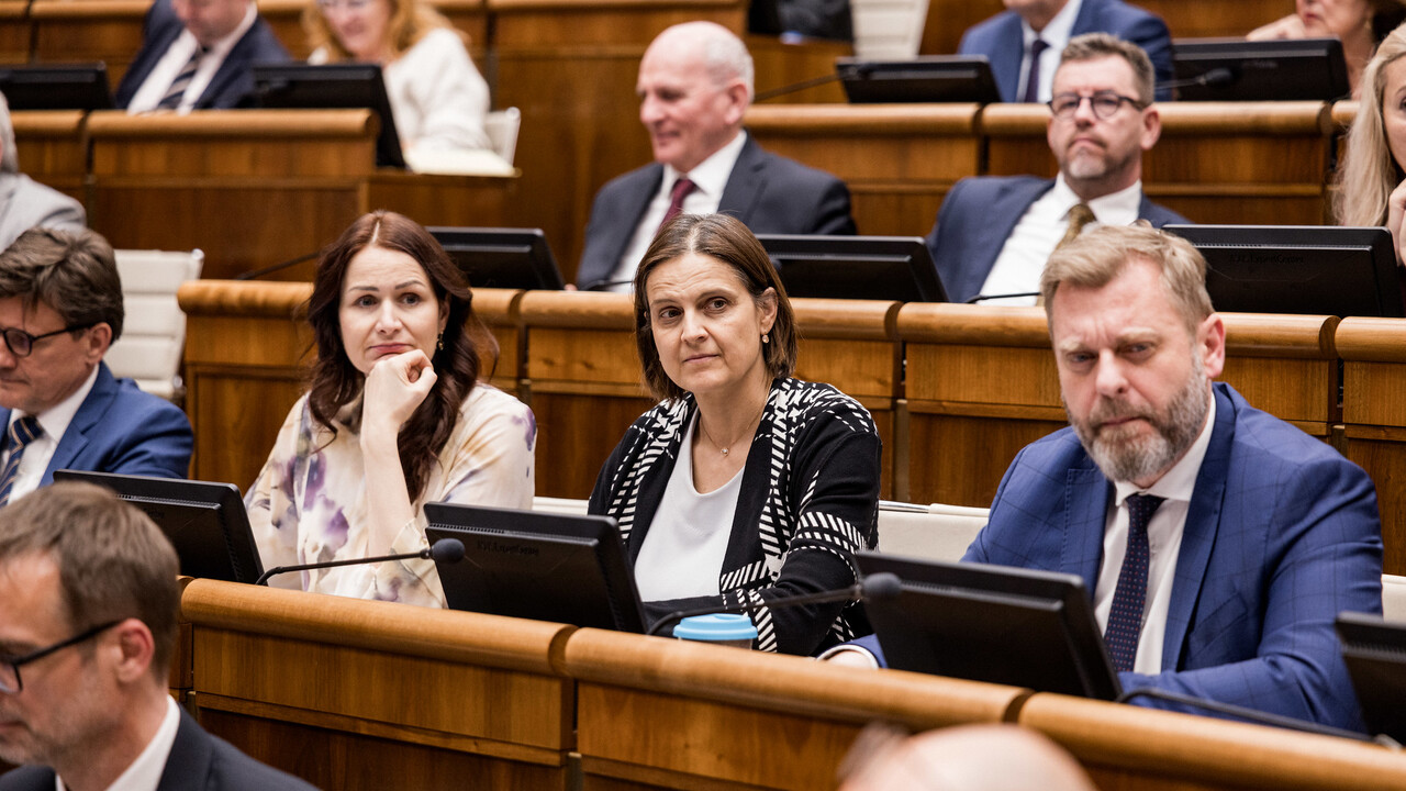 parlament nr sr nrsr Kolíková Bajo Holečková Krúpa 