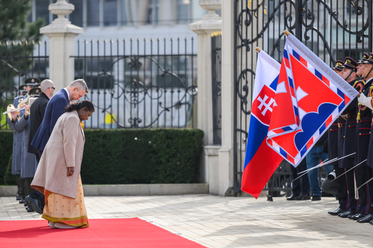 Peter Pellegrini Draupadí Murmúová