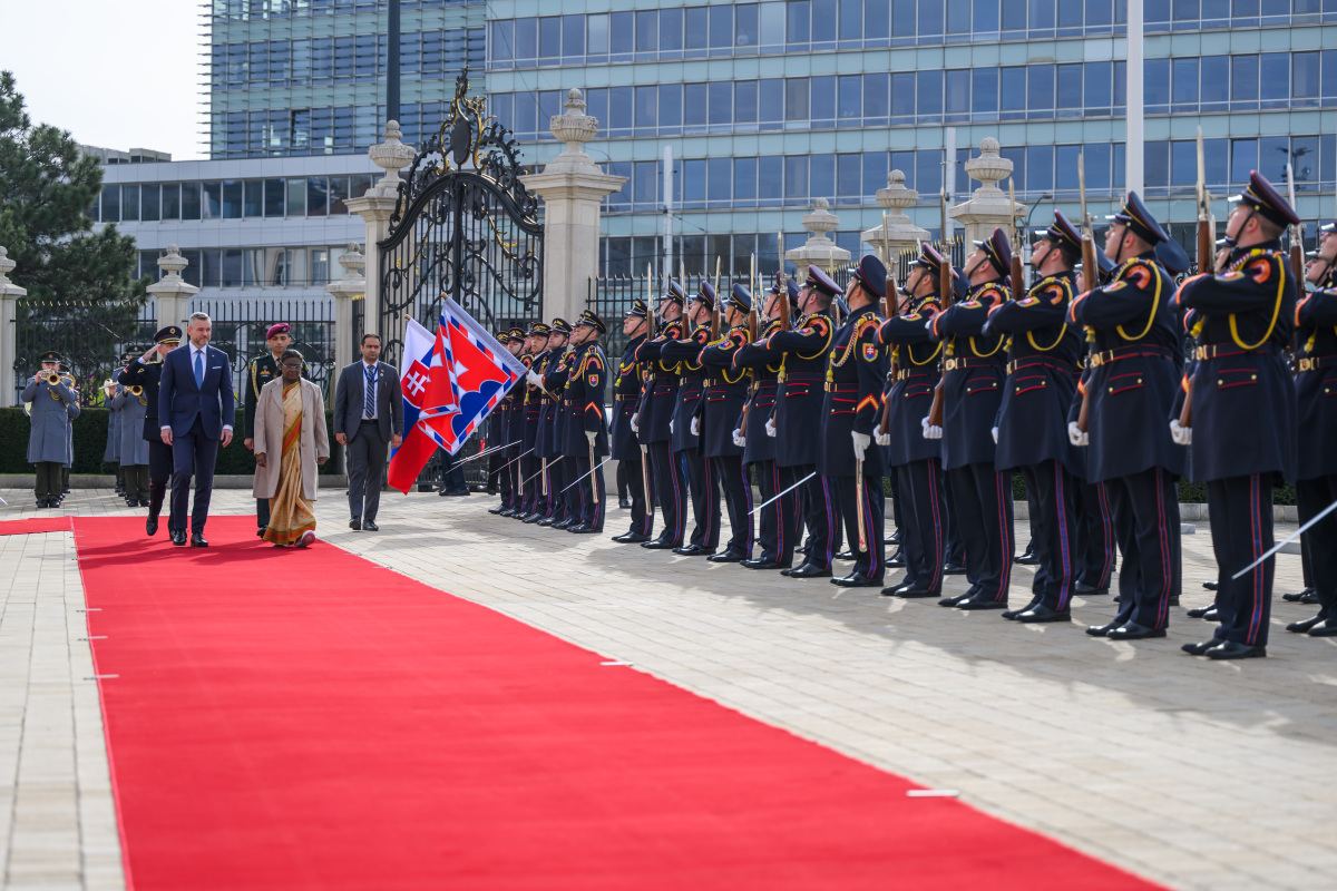 Peter Pellegrini Draupadí Murmúová