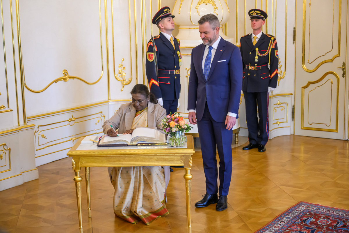 Peter Pellegrini Draupadí Murmúová