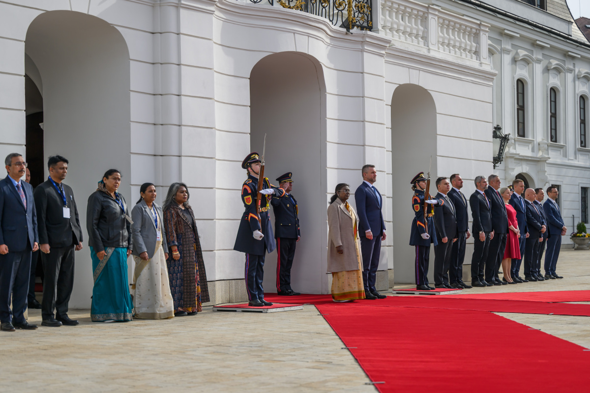 Peter Pellegrini Draupadí Murmúová