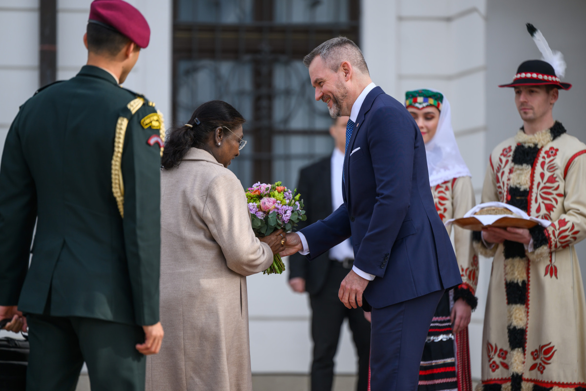 Peter Pellegrini Draupadí Murmúová