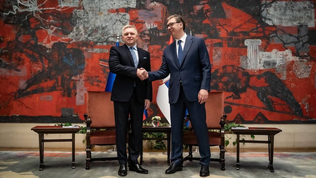 Robert Fico, Srbsko