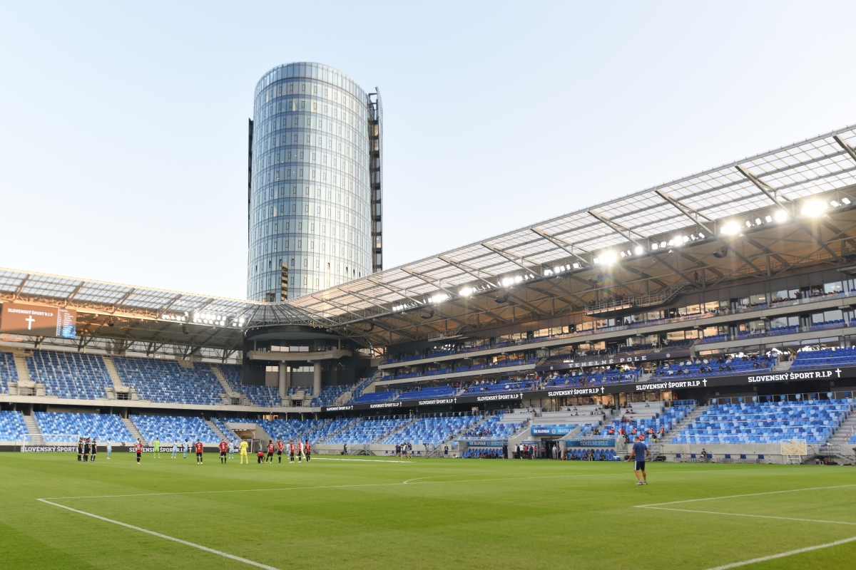 Tehelné pole štadión futbal slovan