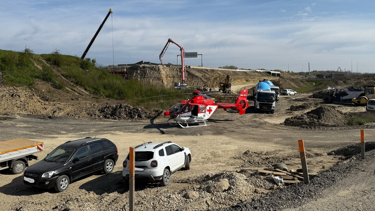  letecká záchranná služba zachrana robotnika vajnory