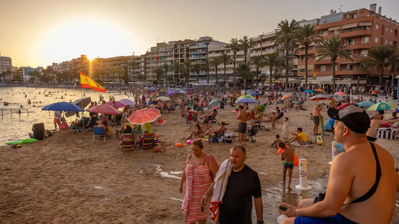 Valencia pláž Španielsko