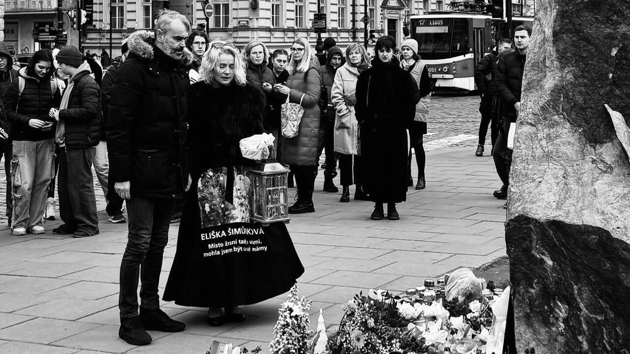 streľba Praha matka Eliška