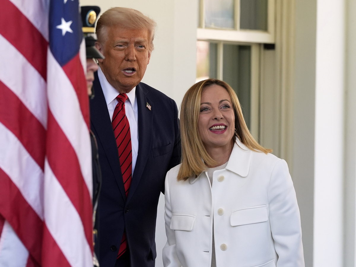 Trump Meloniová