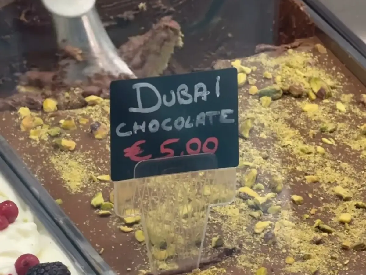 dubajská zmrzlina