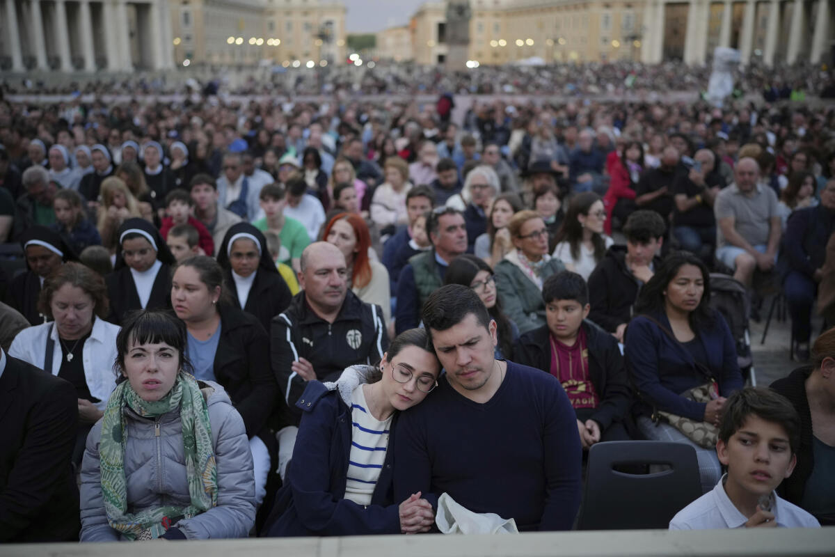 Vatikán modlitba pápež úmrtie 