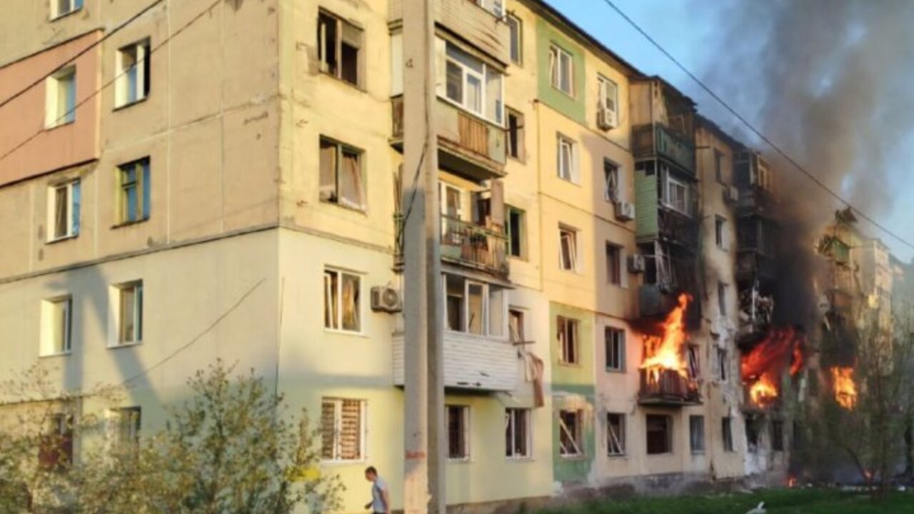 Ukrajina, Bytovka v Pavlohrade