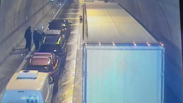 Nehoda, tunel Sitina