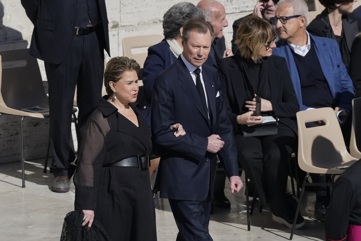 Luxemburský veľkovojvoda Henri a veľkovojvodkyňa Maria Teresa