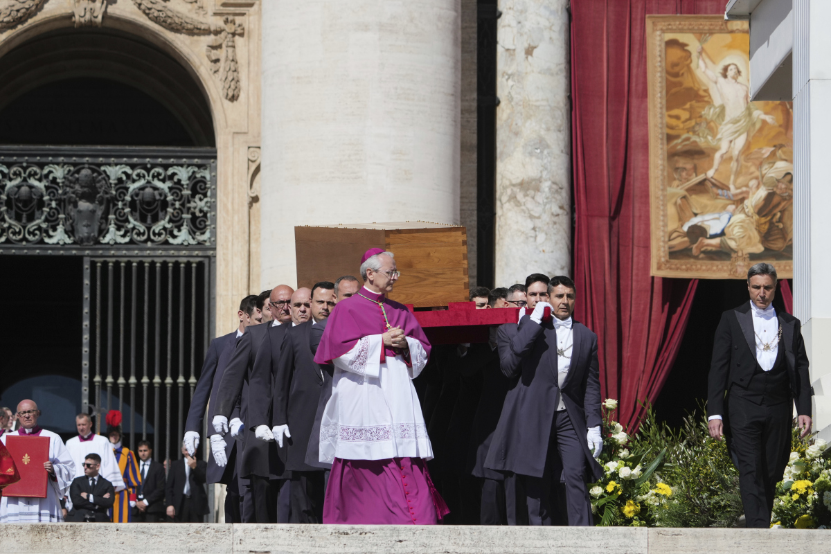 pohreb pápeža Františka