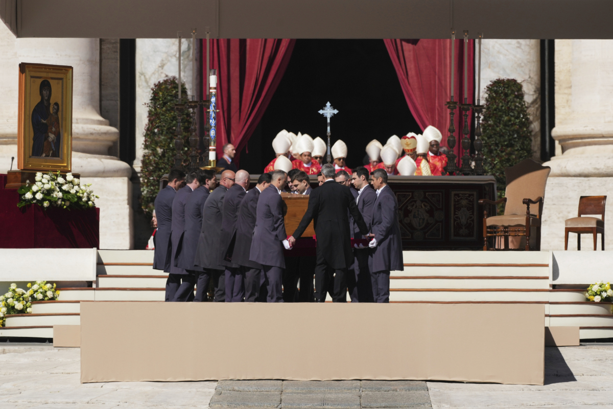 pohreb pápeža Františka