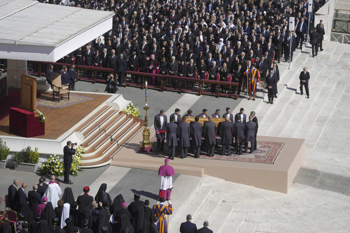 pohreb pápeža Františka