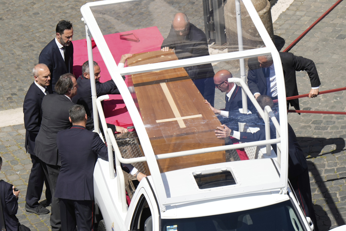 pohreb pápeža Františka