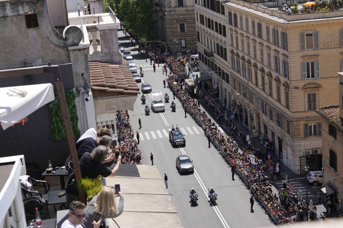 pohreb pápeža Františka