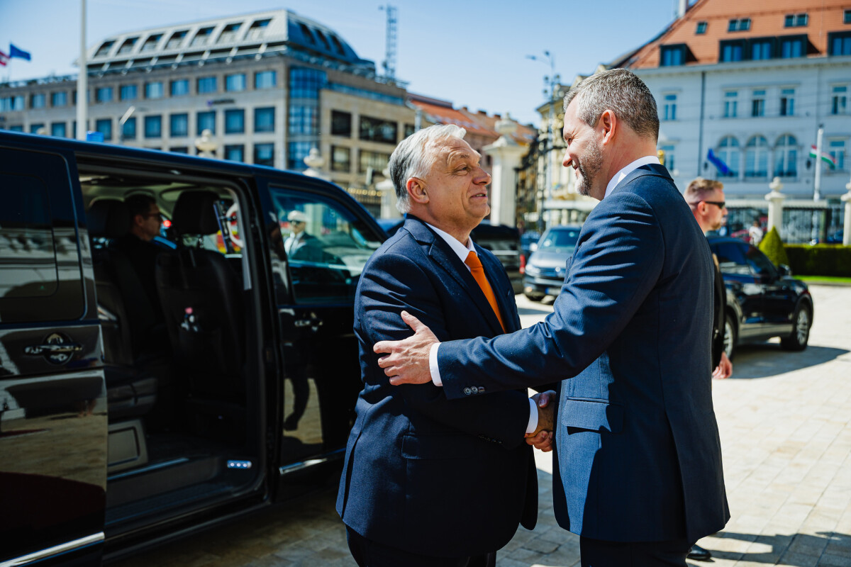 prezident Pellegrini a madarsky premier Orbán