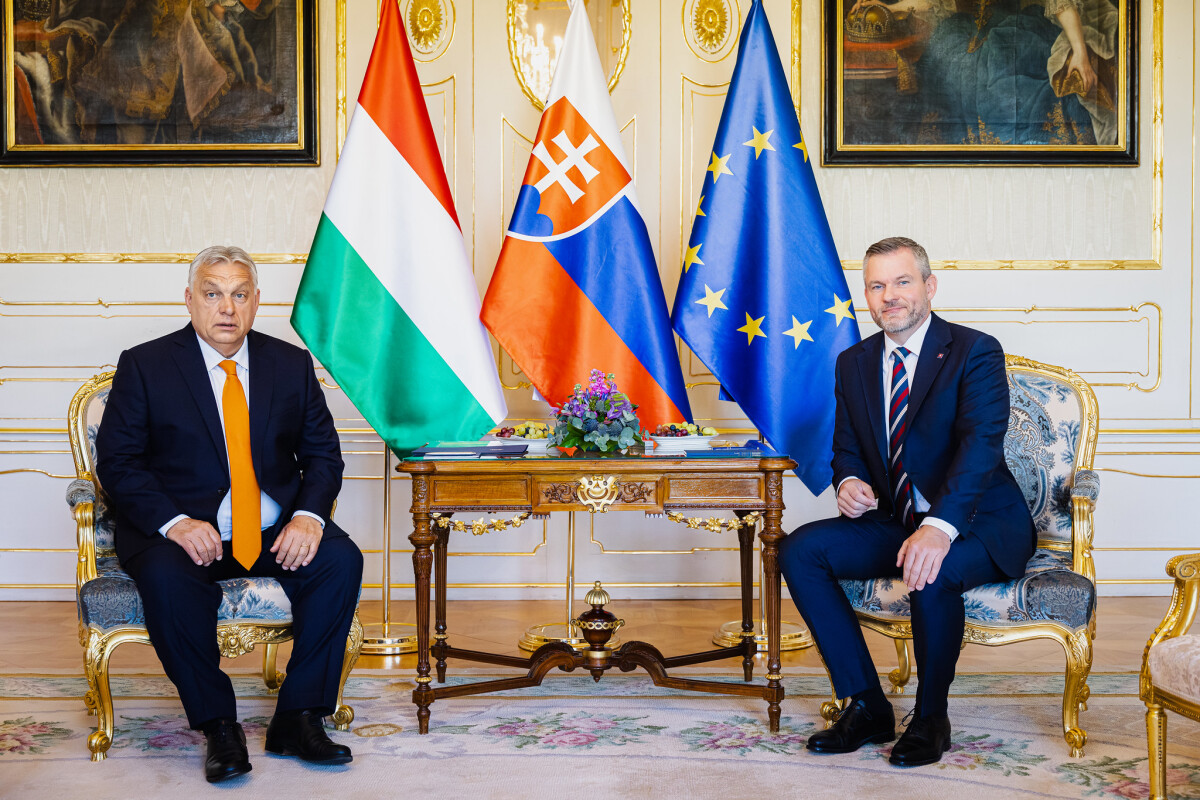 prezident Pellegrini a madarsky premier Orbán
