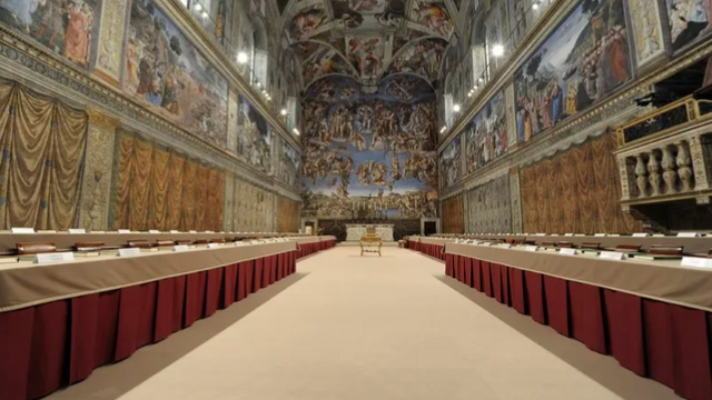 konkláve Sixtínska kaplnka
