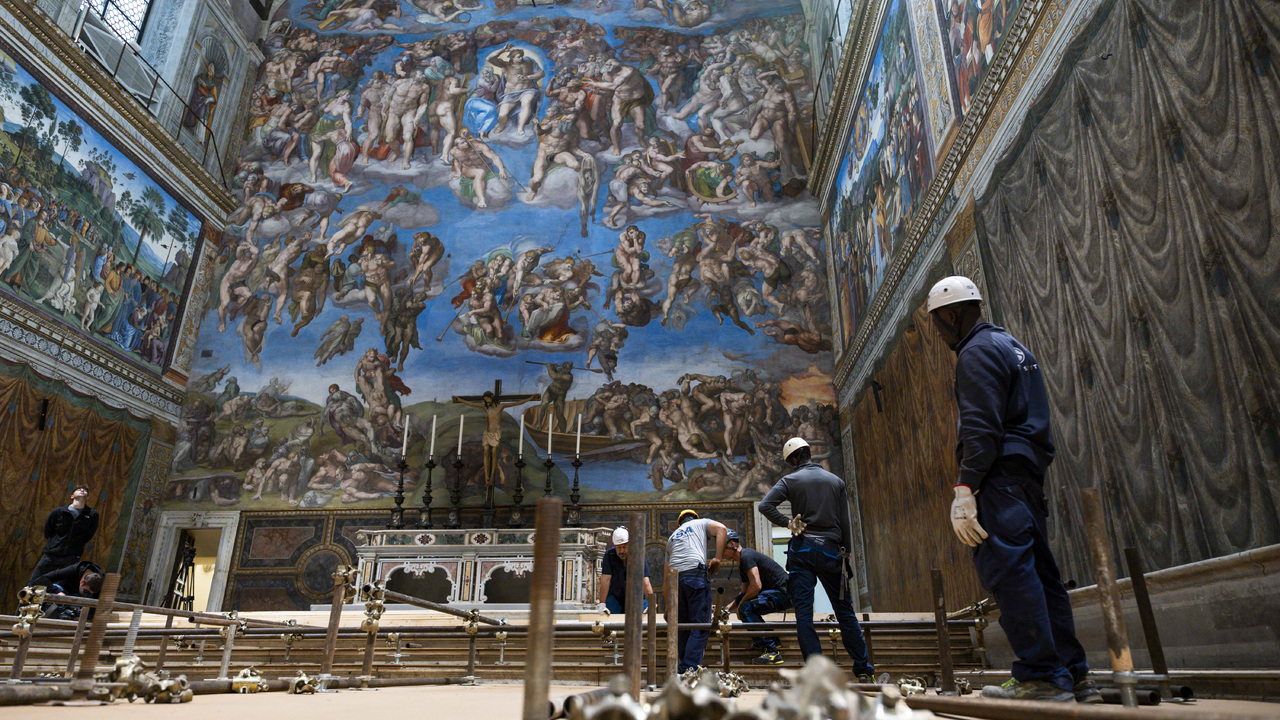 Vatikán, Sixtínska kaplnka, konkláve