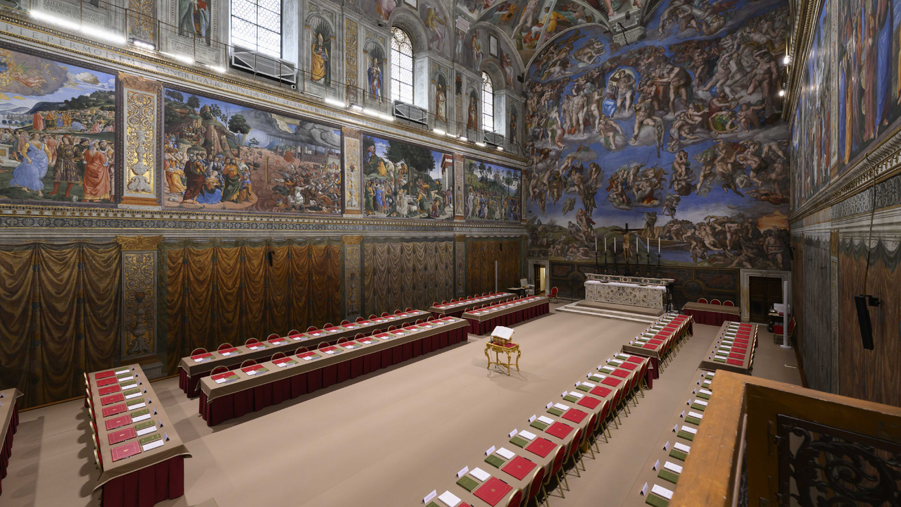 Vatikán, Sixtínska kaplnka, konkláve