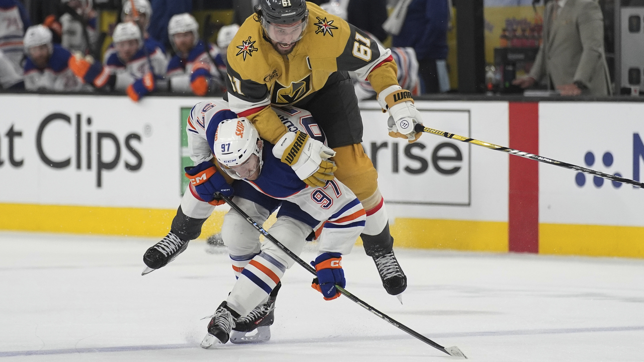 Oilers Golden Knights NHL