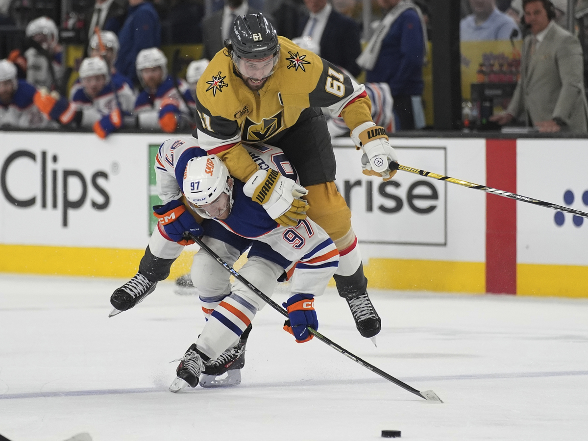 Oilers Golden Knights NHL
