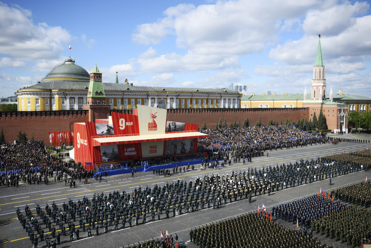 Moskva vojenská prehliadka