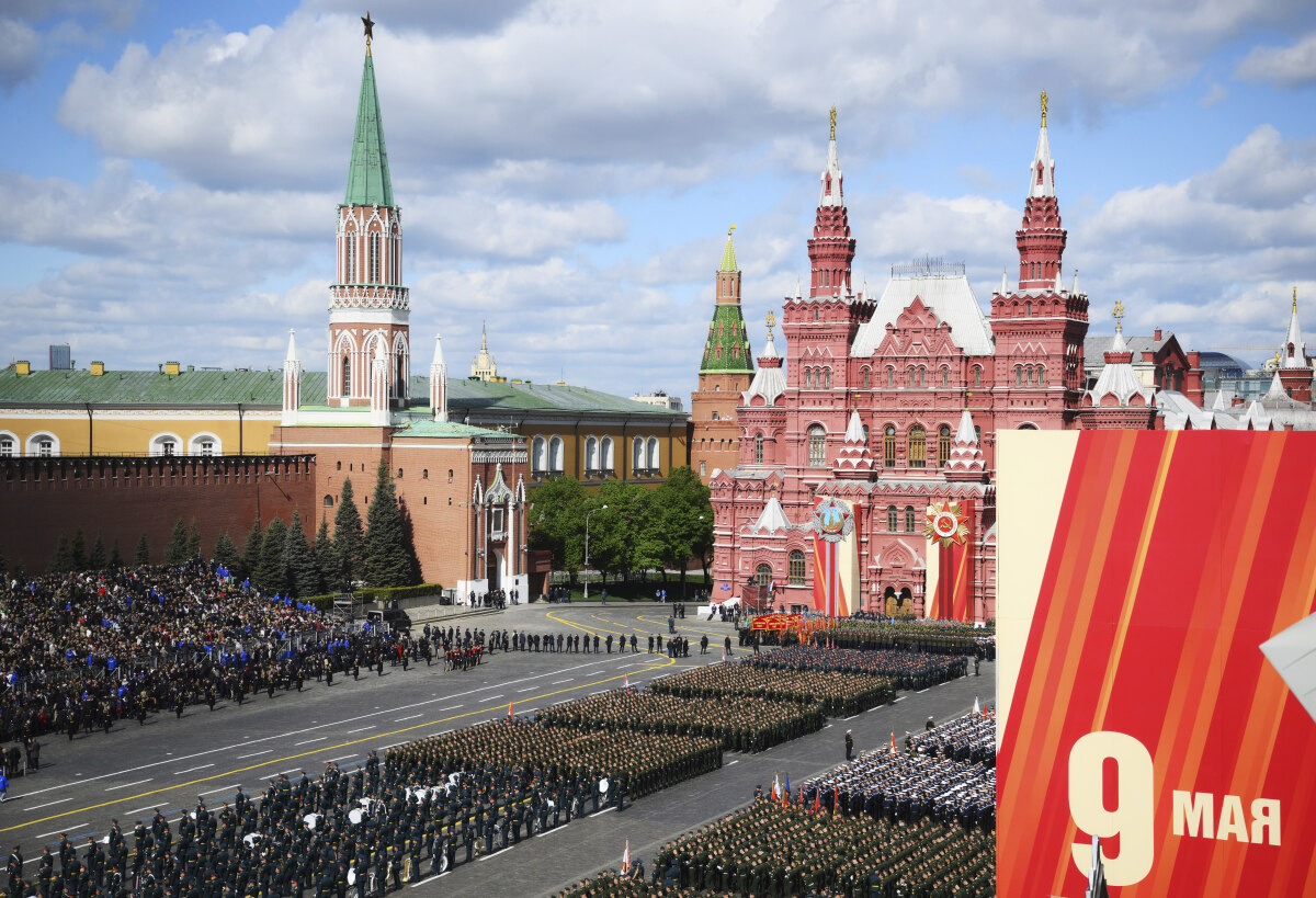 Moskva vojenská prehliadka