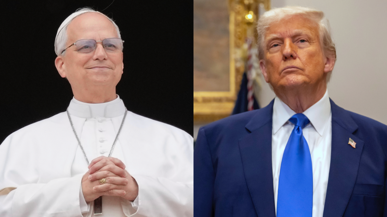 pápež a Trump