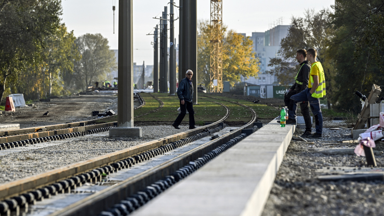 Petržalka električka električková trať