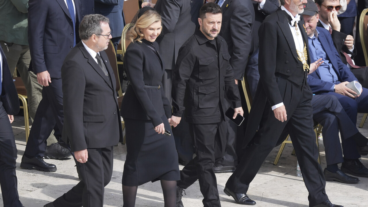 Zelenskyj Vatikán inauguračná omša