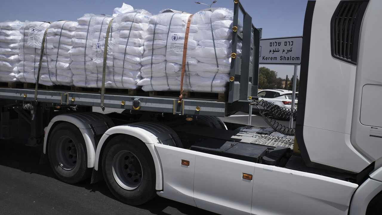 humanitárna pomoc Izrael Gaza