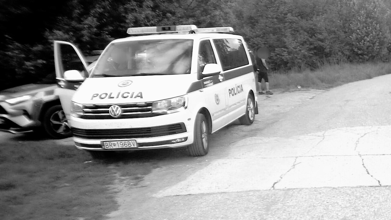 polícia nehoda policajti 