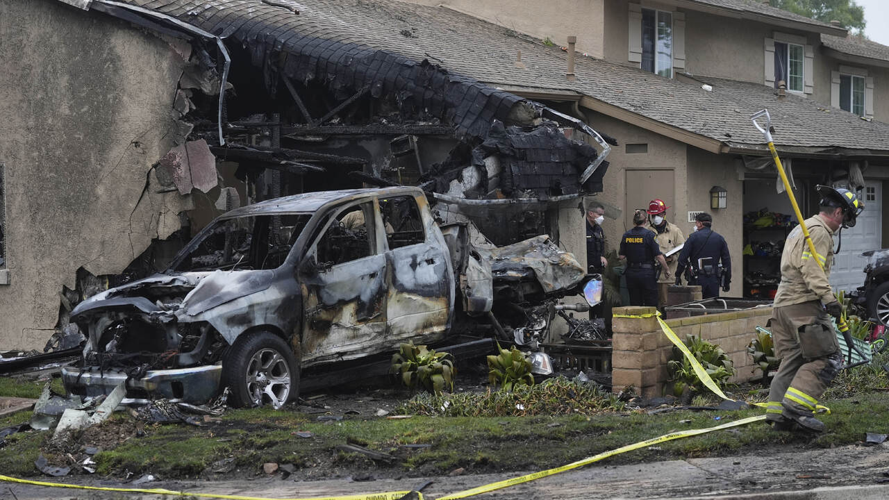 San diego havária lietadla