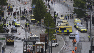 Liverpool nehoda polícia sanitka 