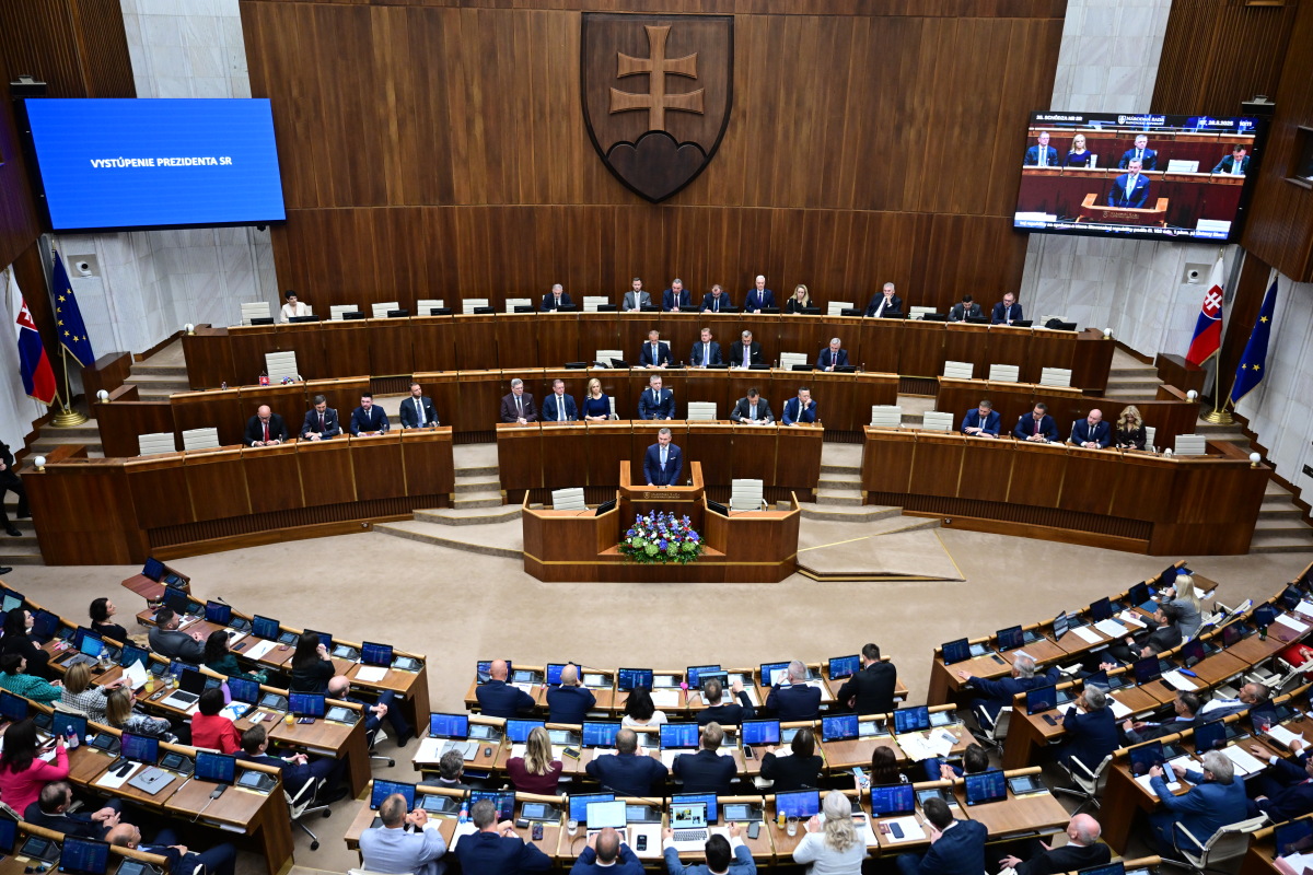 Peter Pellegrini NR SR správa