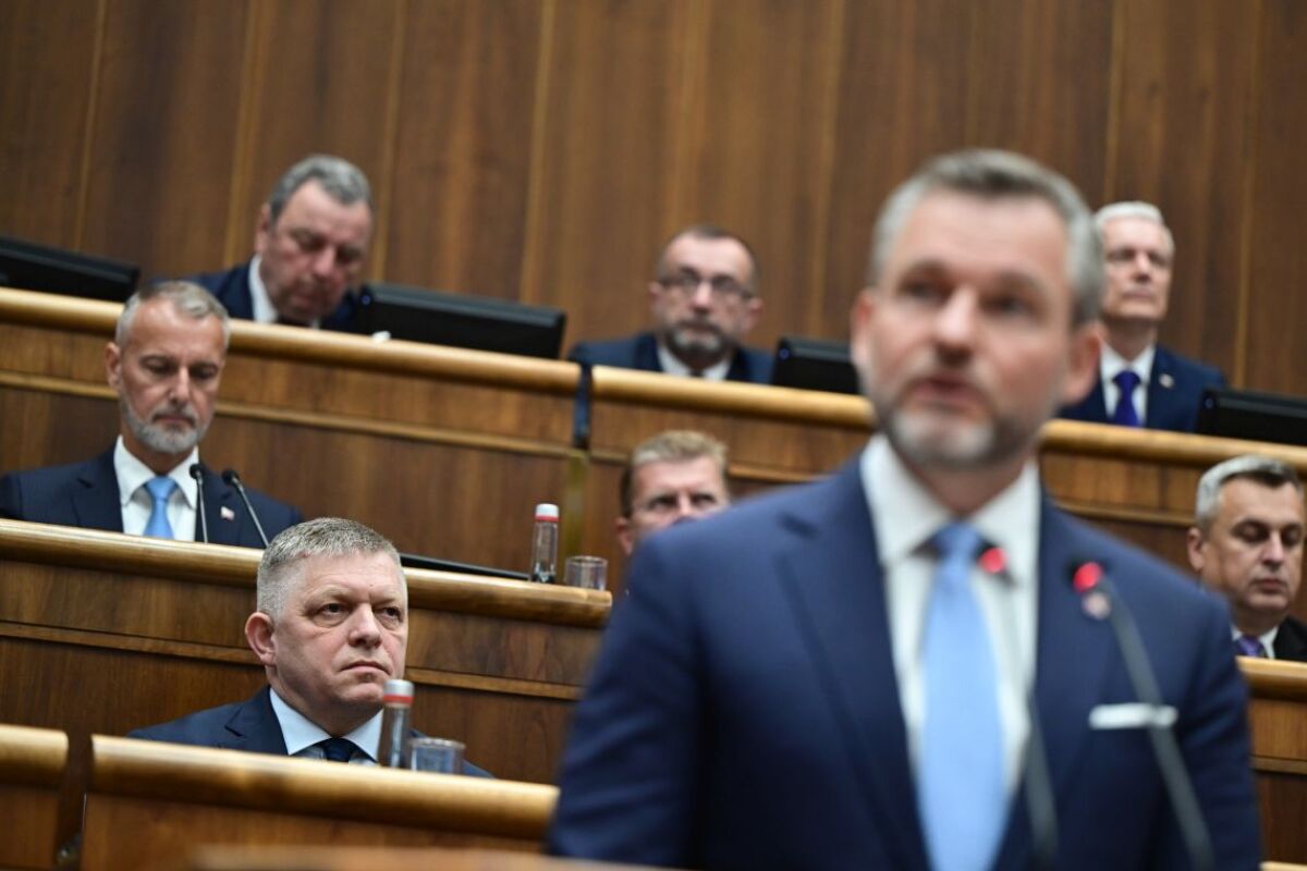 Peter Pellegrini NR SR správa