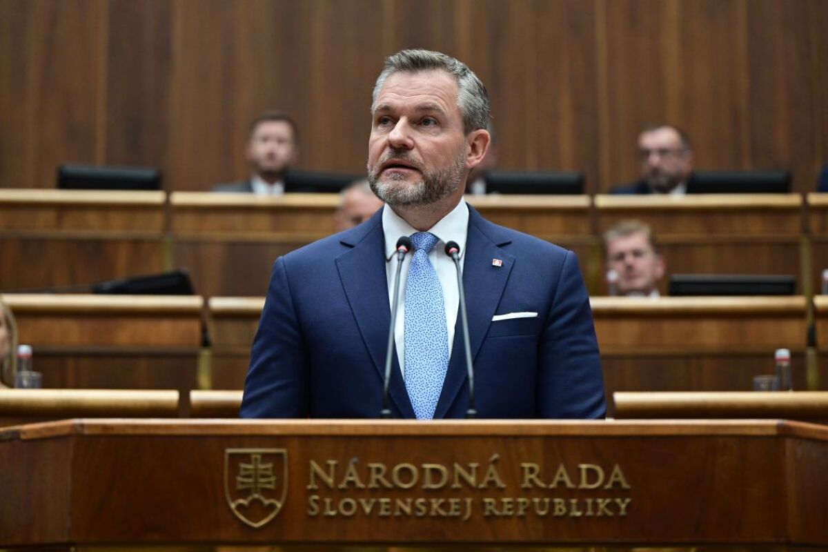 Peter Pellegrini NR SR správa