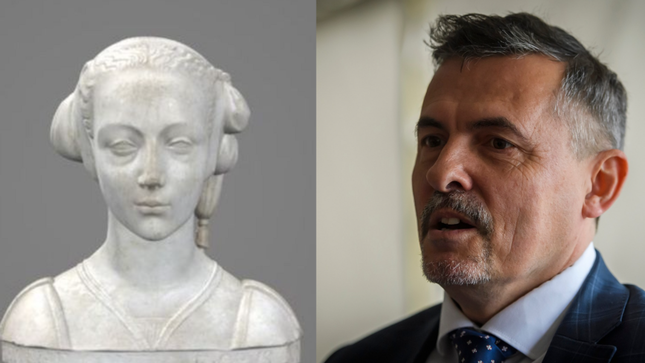 Machala, busta, Donatello