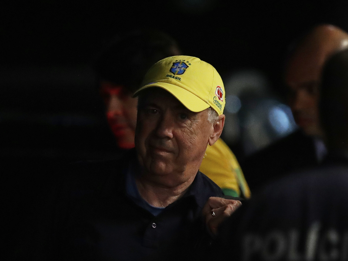 Brazília Futbal Ancelotti