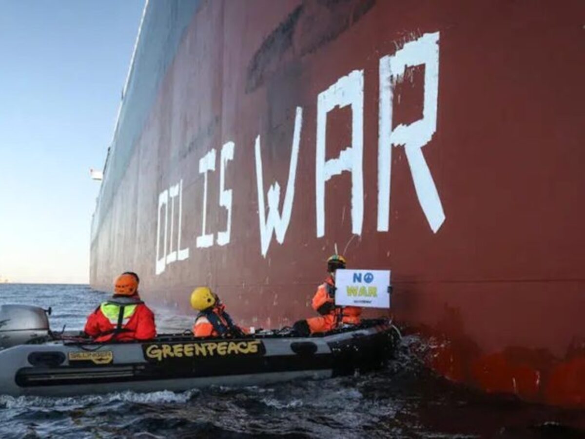 Greenpeace tanker ropa 