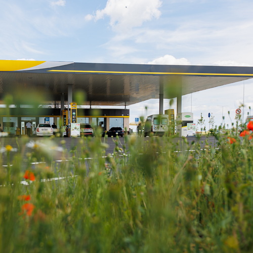 Slovnaft čerpacia stanica tankovanie