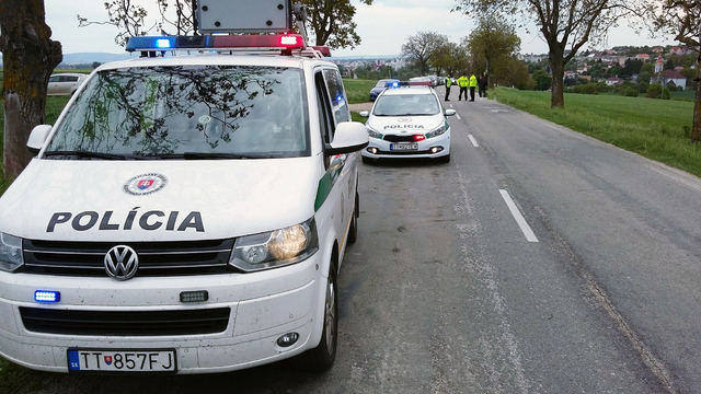 polícia policajti hliadka hraničný priechod Brodské 