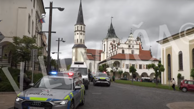 Levoča busta polícia