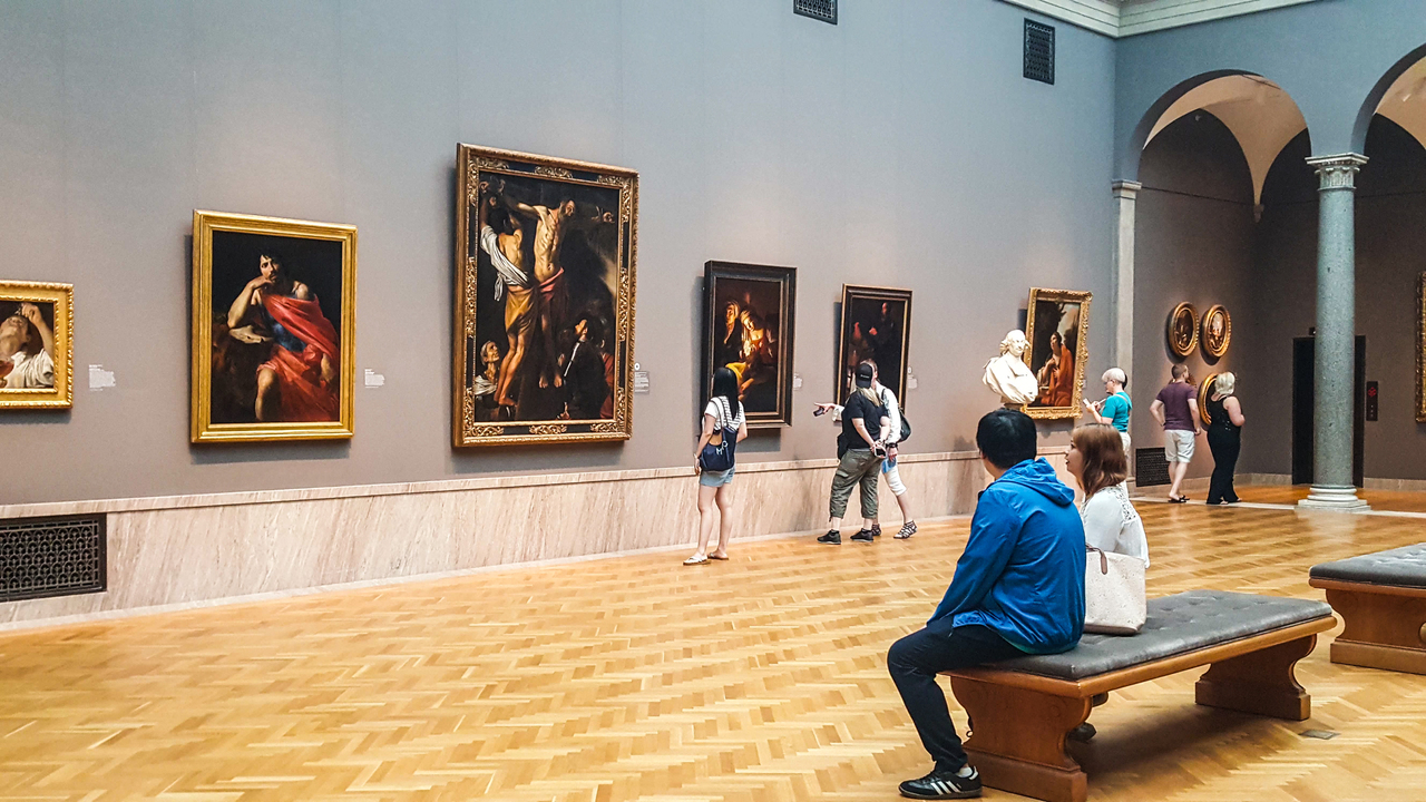 galéria Paríž obrazy múzeum